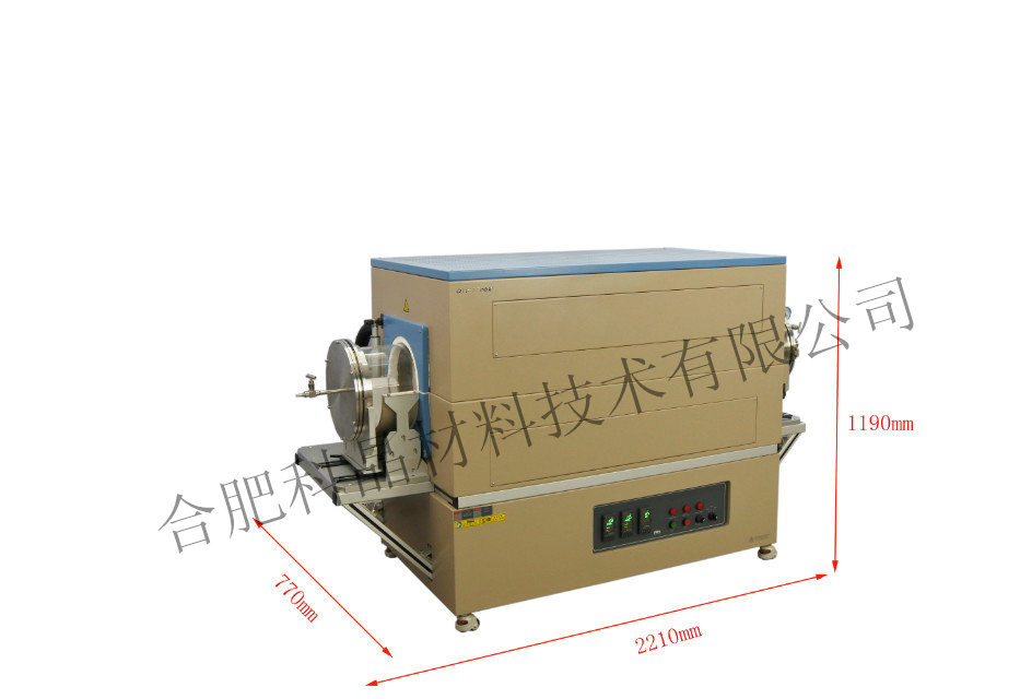 1100℃三溫區(qū)電動開啟式管式爐（管徑8.5、11）OTF-1100X-XX-III